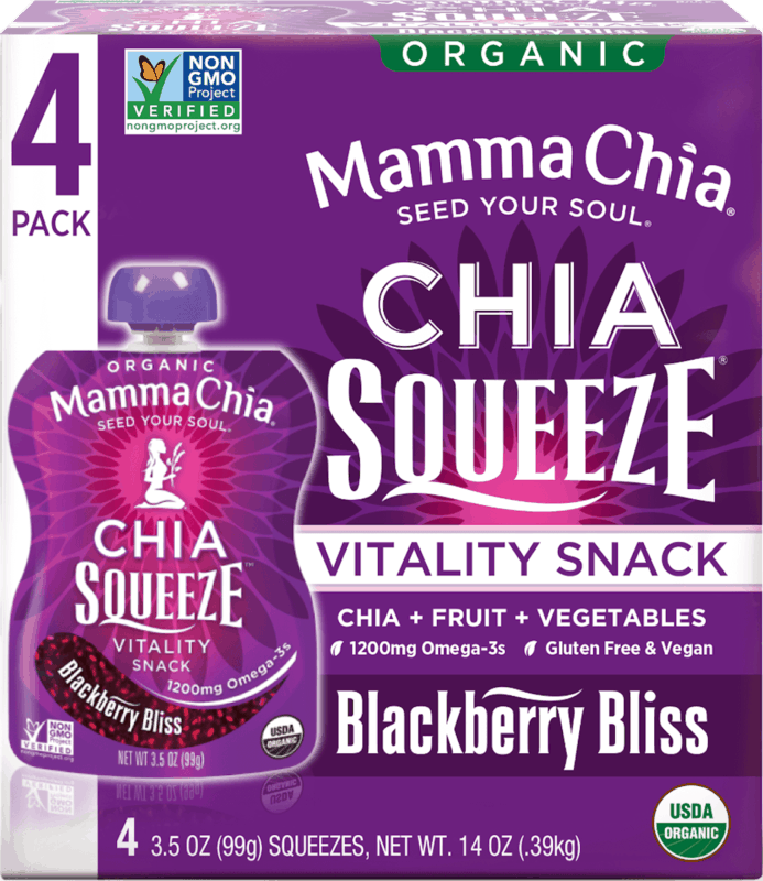 $1.00 for Mamma Chia Squeeze Packs. Offer available at multiple stores.