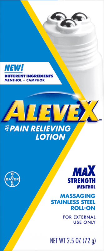 $1.00 for Aleve X Roller Ball. Offer available at multiple stores.