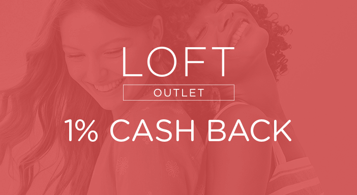 $0.00 for LOFT Outlet. Offer available at LOFT Outlet.