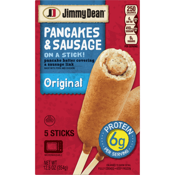 $0.75 for Jimmy Dean® Pancakes & Sausage. Offer available at Walgreens.