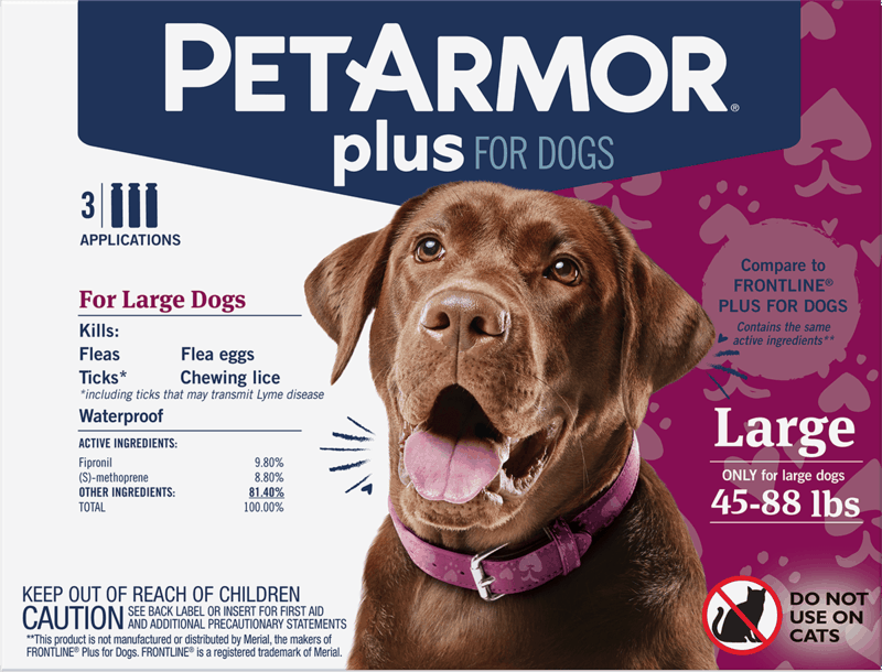 $4.00 for PetArmor® Plus for Dogs. Offer available at Target.