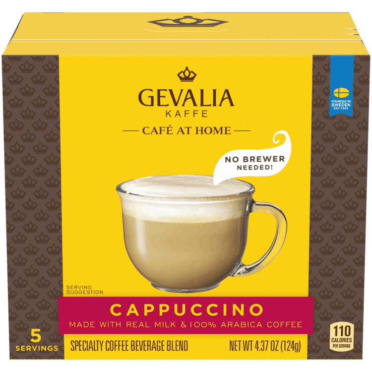 $1.00 for Gevalia Kaffe Café at Home No Brewer Needed. Offer available at multiple stores.