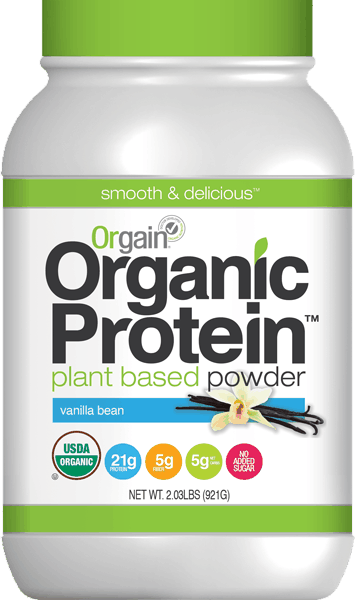 $5.00 for Orgain® Organic Protein™ Plant Based Powder. Offer available at H-E-B, Harris Teeter, Wegmans, Whole Foods Market®, Sprouts Farmers Market.