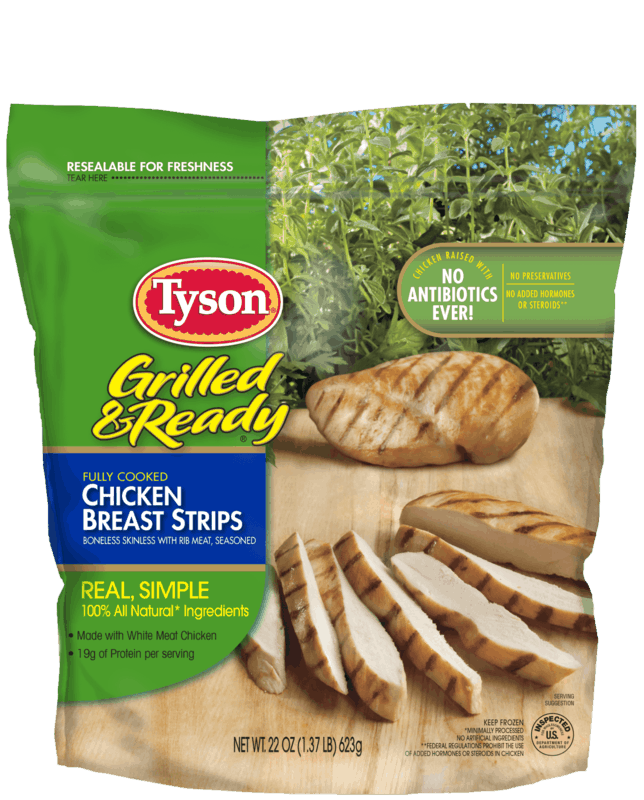 $1.00 for Tyson® Grilled & Ready® Products. Offer available at multiple stores.