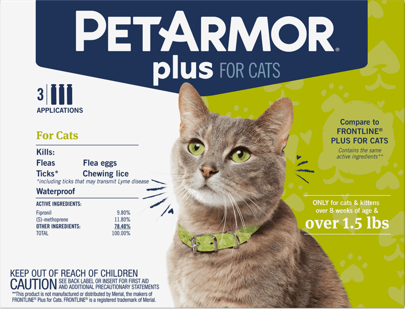 $5.00 for PetArmor® Plus for Cats. Offer available at PetSmart.