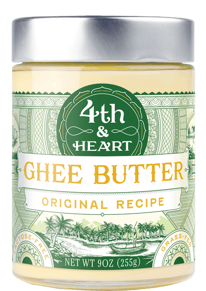 $1.75 for 4th & Heart Grass-Fed + Pasture Raised Ghee Butter. Offer available at multiple stores.