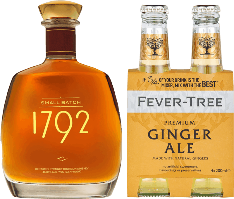 $4.00 for 1792 Bourbon & FEVER-TREE® Premium Natural Mixers. Offer available at multiple stores.