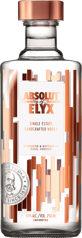 $5.00 for Absolut® Elyx Vodka. Offer available at multiple stores.