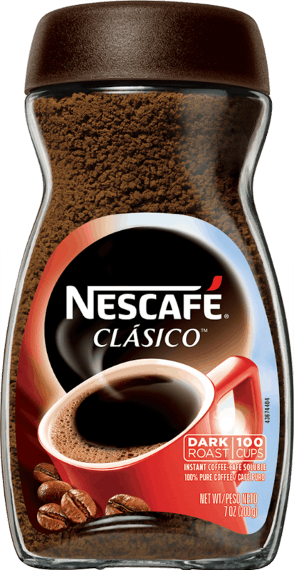 $1.50 for NESCAFÉ® CLÁSICO™ Instant Coffee. Offer available at Walmart.