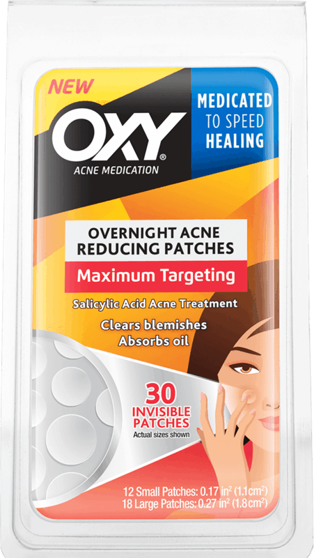 $0.75 for OXY Overnight Acne Reducing Patches. Offer available at multiple stores.