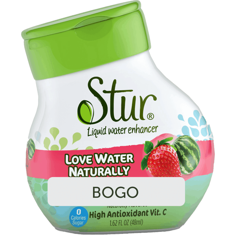 $2.98 for Stur Liquid Water Drink Mix. Offer available at Walmart, Walmart Pickup & Delivery.