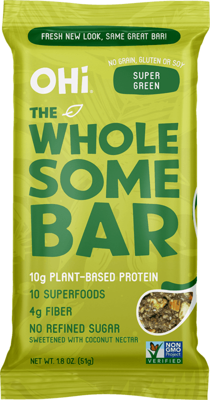 $1.50 for OHi Superfood Bar. Offer available at Wegmans, Whole Foods Market, Natural Grocers, The Fresh Market, Sprouts Farmers Market.