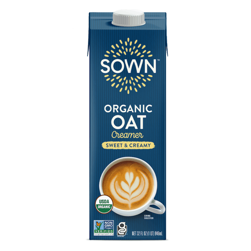 $1.50 for SOWN Organic OAT Creamer. Offer available at Whole Foods Market.