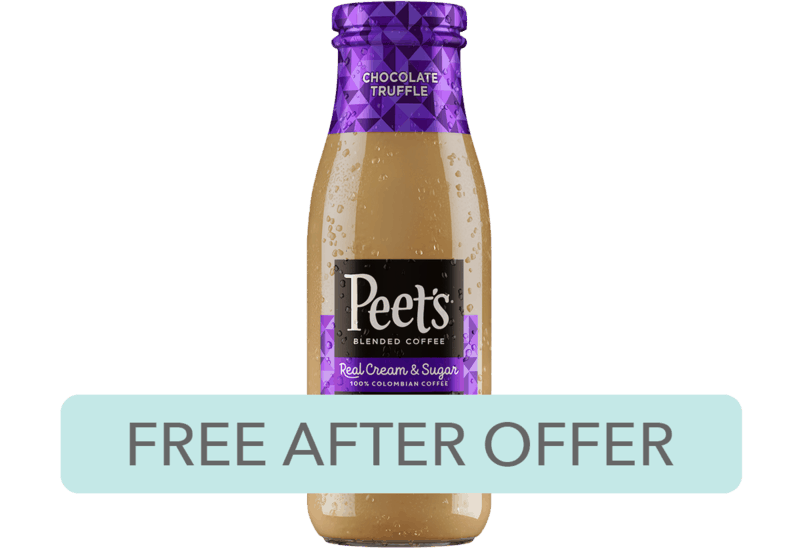 $2.70 for Peet's Blended Coffee. Offer available at multiple stores.