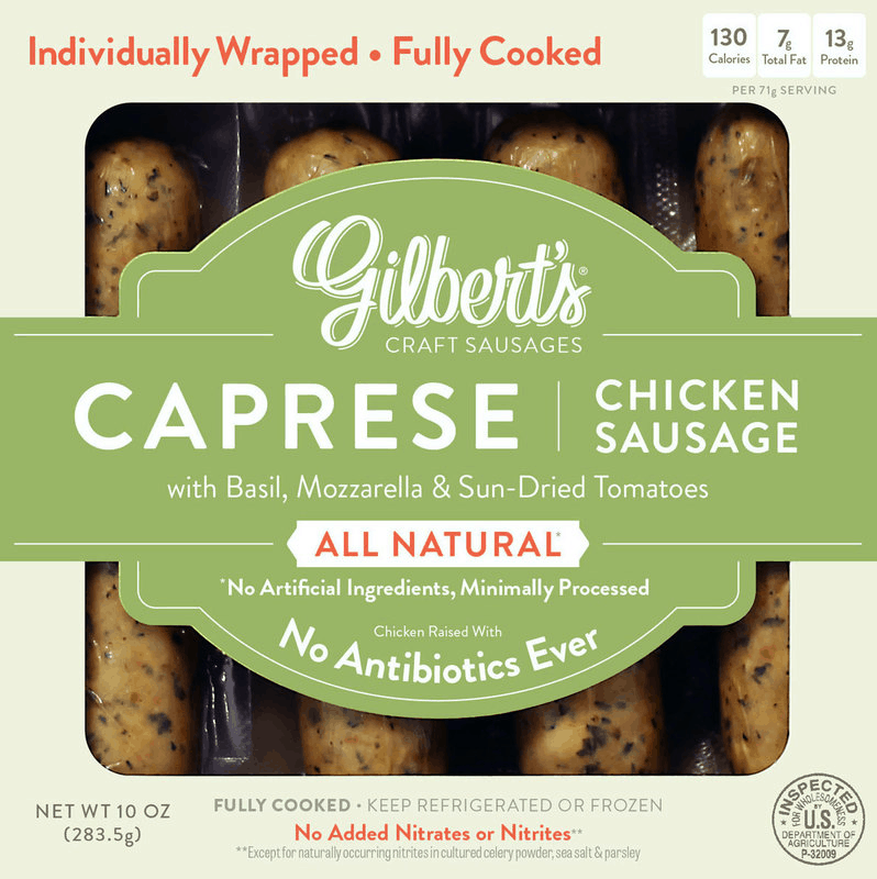 $1.00 for Gilbert's Craft Sausages. Offer available at multiple stores ...