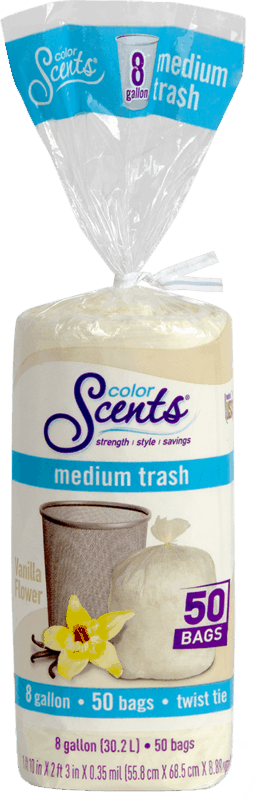 $1.00 for Color Scents Trash Bags. Offer available at Walmart, Ingles, Albertsons, Shaw&#39;s, Crest Foods.