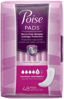 $3.00 for Poise® Incontinence Products. Offer available at multiple stores.