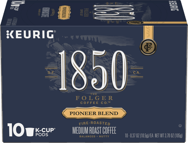 $1.00 for 1850&trade; Brand Coffee K-Cup&reg; Pods. Offer available at multiple stores.