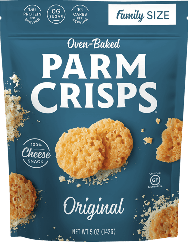 $1.50 for ParmCrisps Cheese Snacks. Offer available at Whole Foods Market.