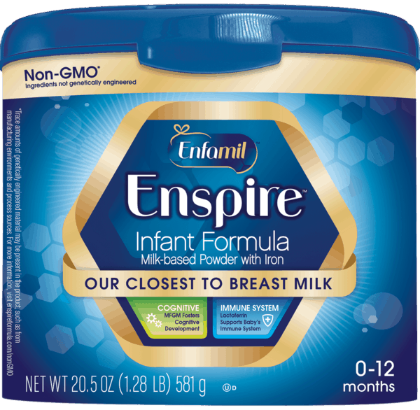 $8.00 for Enfamil™ Enspire™ Infant Formula Powder. Offer available at Walmart.