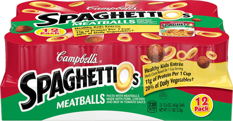 $1.50 for Campbell's® SpaghettiOs®. Offer available at Sam&#39;s Club.