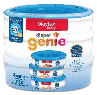 $3.00 for Playtex® Diaper Genie® Diaper Disposal System Refills. Offer available at Walmart.