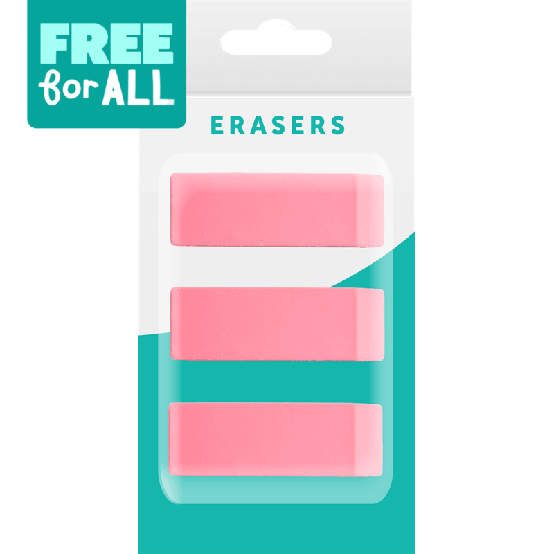 $1.39 for FREE Pink Pearl Paper Mate Eraser. Offer available at multiple stores.