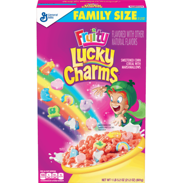 $0.75 for Fruity Lucky Charms™. Offer available at Walmart.