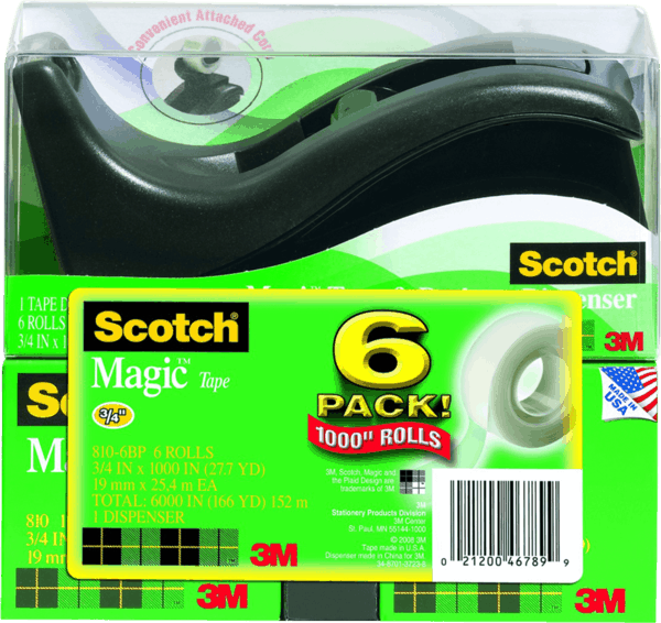 $1.50 for Scotch® Magic™ Tape. Offer available at Sam&#39;s Club.