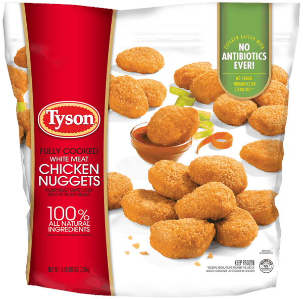 $1.50 for Tyson® Fully Cooked Chicken Nuggets. Offer available at Sam&#39;s Club.