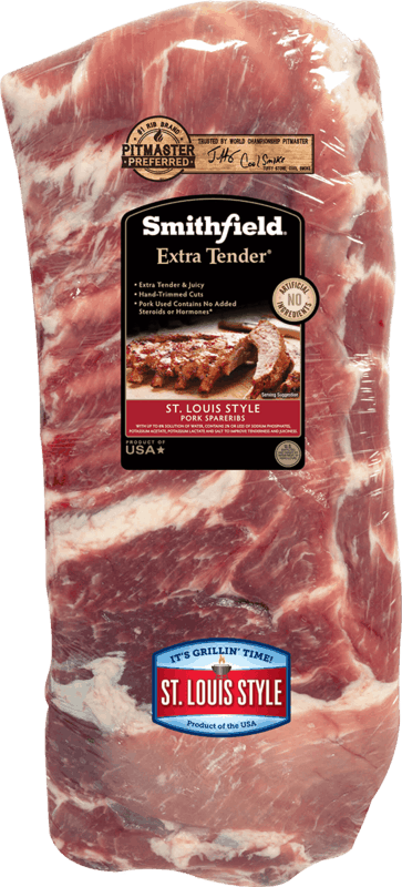 $0.75 for Smithfield® Fresh Pork Ribs. Offer available at Walmart.