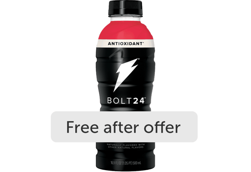 $1.28 for BOLT24. Offer available at Walmart, Walmart Pickup & Delivery.