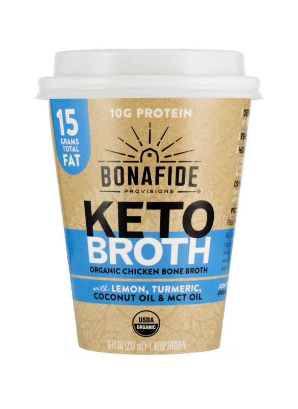 $1.00 for Bonafide Provisions Organic Keto Broth Cup. Offer available at Wegmans, Natural Grocers, Sprouts Farmers Market.