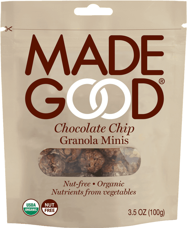 $1.00 for MadeGood Granola Minis Pouches. Offer available at multiple stores.