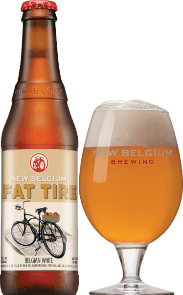 $1.00 for New Belgium® Fat Tire Belgian White. Offer available at Any Restaurant, Any Bar.