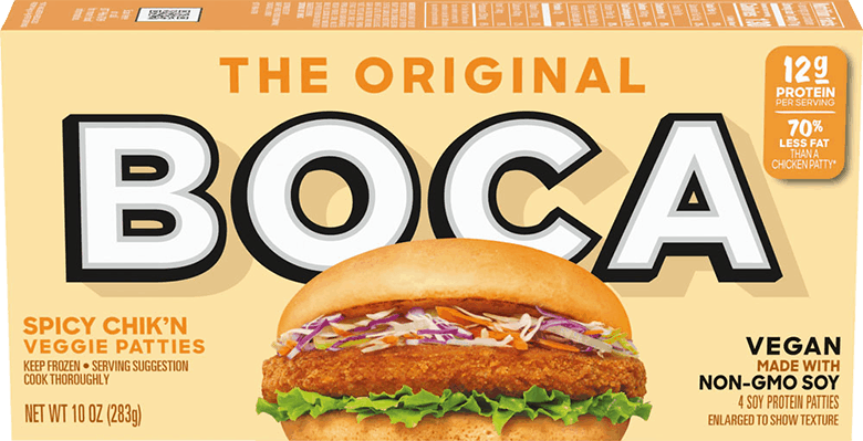 $1.00 for BOCA Chik'n Patties. Offer available at Whole Foods Market®, Sprouts Farmers Market.