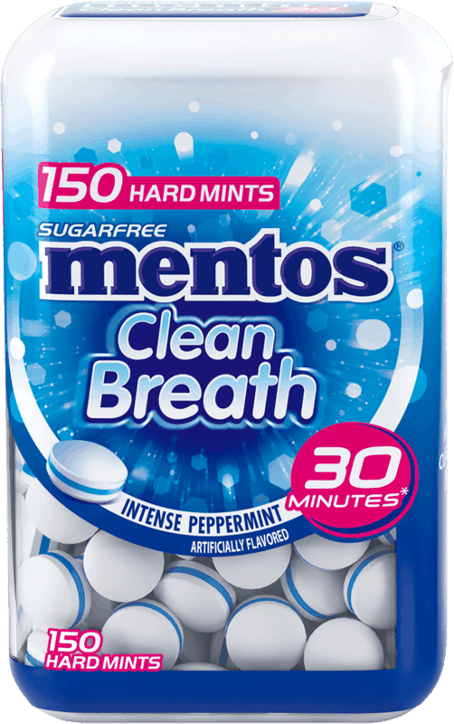 $1.00 for Mentos Cleanbreath Mints. Offer available at Walmart, Walmart Pickup & Delivery.