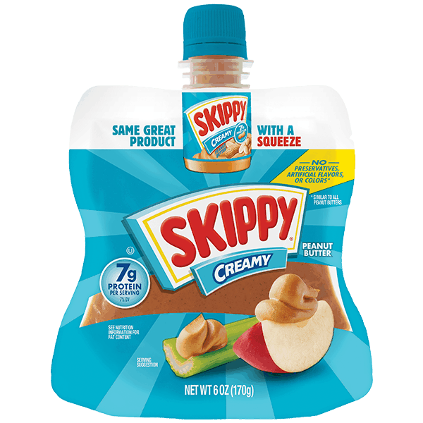 $0.75 for SKIPPY® Peanut Butter Squeeze. Offer available at multiple stores.