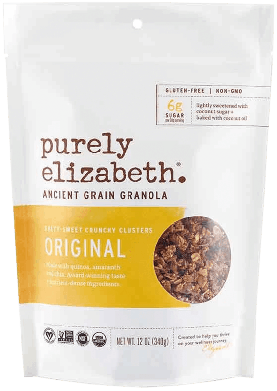 $1.00 for Purely Elizabeth Granola. Offer available at Walmart.