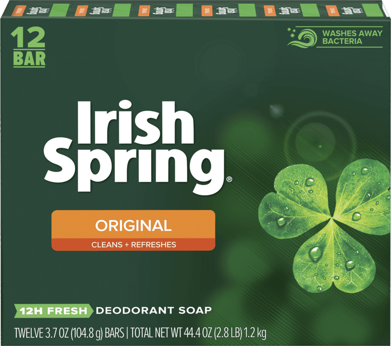 $1.25 for Irish Spring® Bar Soap. Offer available at Walmart, Walmart Pickup & Delivery.