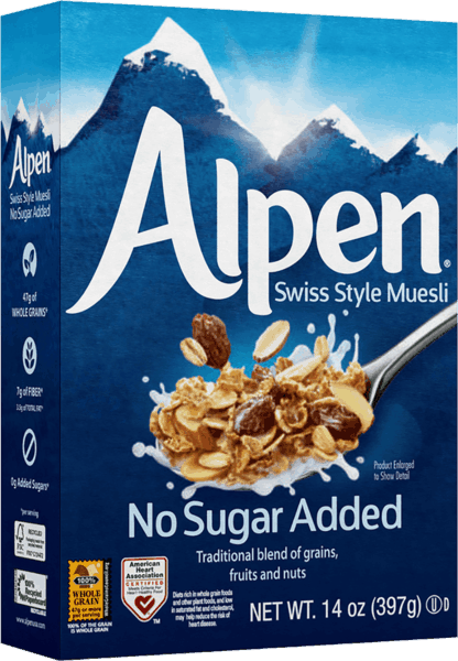 $1.00 for Alpen® Muesli. Offer available at multiple stores.