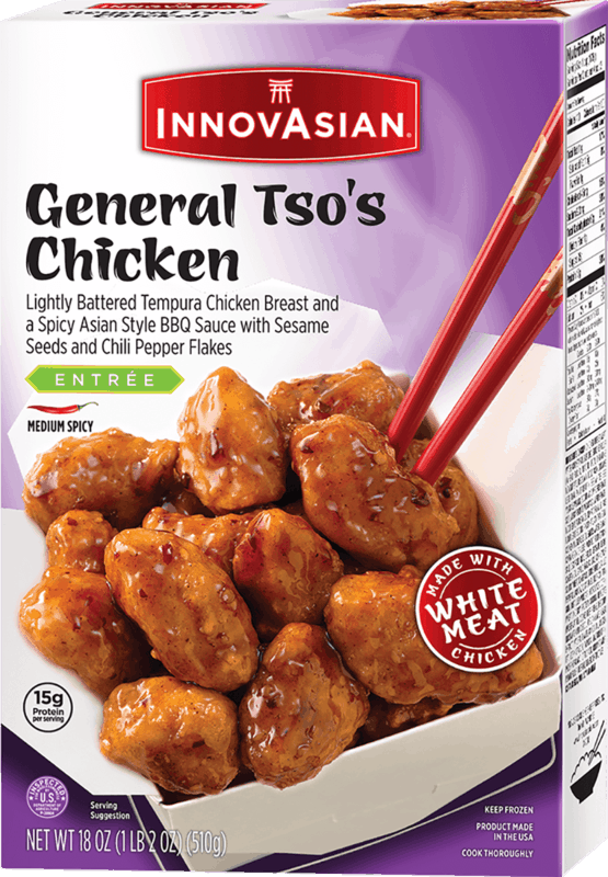 $0.50 for InnovAsian Multi-Serve Entrees and Sides. Offer available at Walmart.