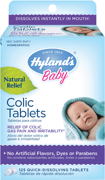 $1.00 for Hyland's® Baby Colic Tablets. Offer available at multiple stores.