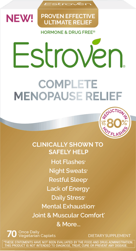  7 00 For Estroven Complete Menopause Relief Offer Available At Sam s 