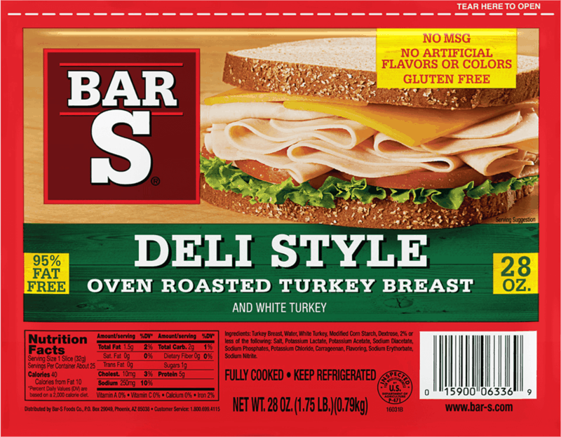 $1.25 for Bar - S Deli Meat. Offer available at multiple stores.