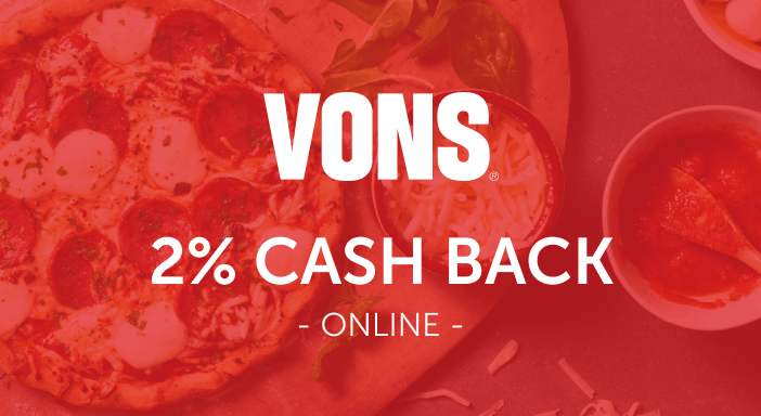 $0.00 for Vons Online. Offer available at Vons Online.