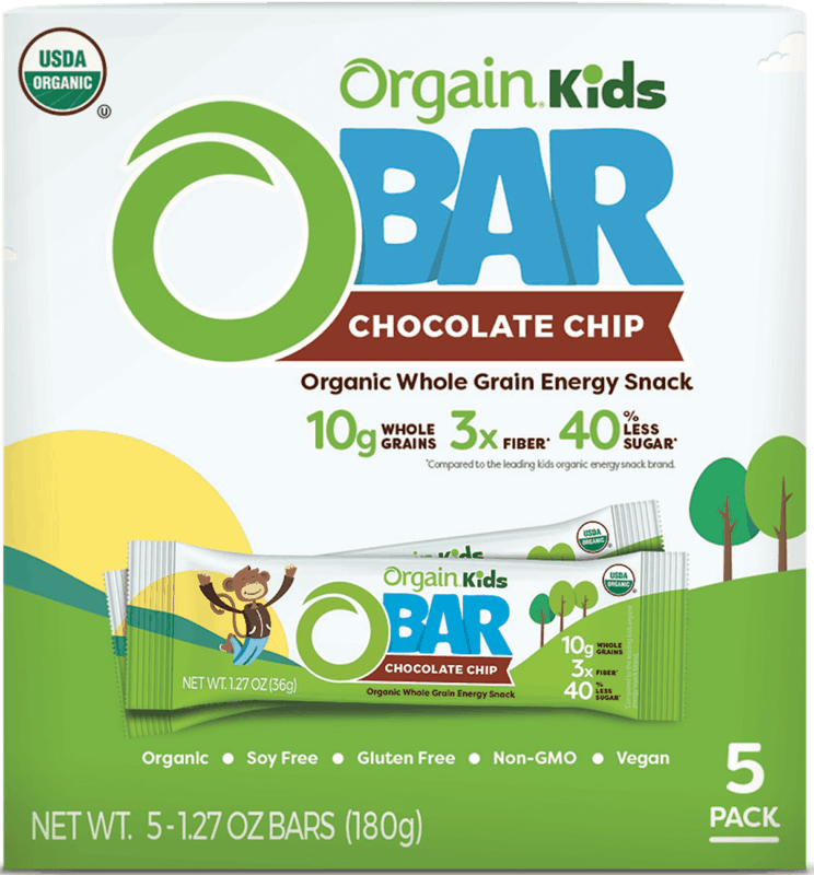 $1.00 for Orgain Kids Bar. Offer available at Walmart.