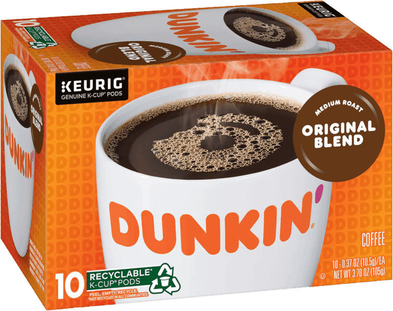 $0.25 for Dunkin' K-Cup pods. Offer available at multiple stores.