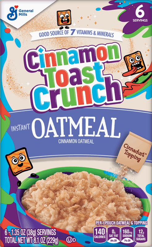 $1.25 for General Mills Instant Oatmeal. Offer available at Walmart, Walmart Pickup & Delivery.