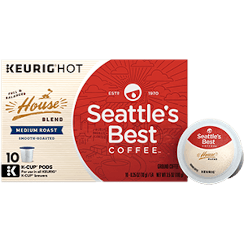 $1.25 for Seattle’s Best Coffee™ K-Cup® Pods. Offer available at multiple stores.